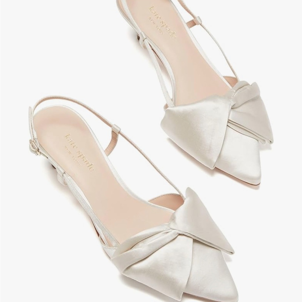 Kate Spade Cream Heels with Sophisticated Design
